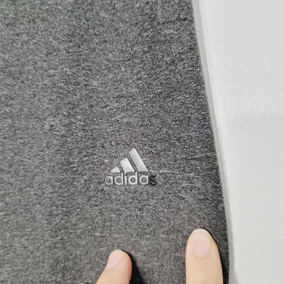 Adidas | Womens Climalite Athletic Leggings Gray Heathered Straight Leg Yoga XS - Picture 2 of 10